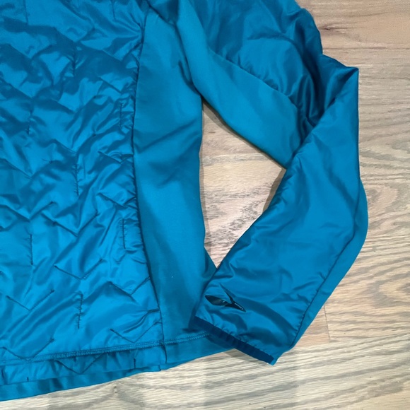 NWOT Brooks zip up active blue light jacket size small - Picture 9 of 9